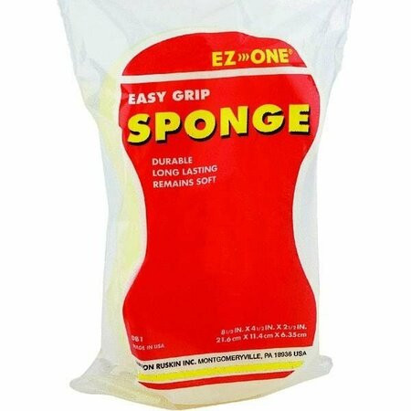 NATION RUSKIN 8-1/2 Easy Grip Bone Sponge 40-DB1